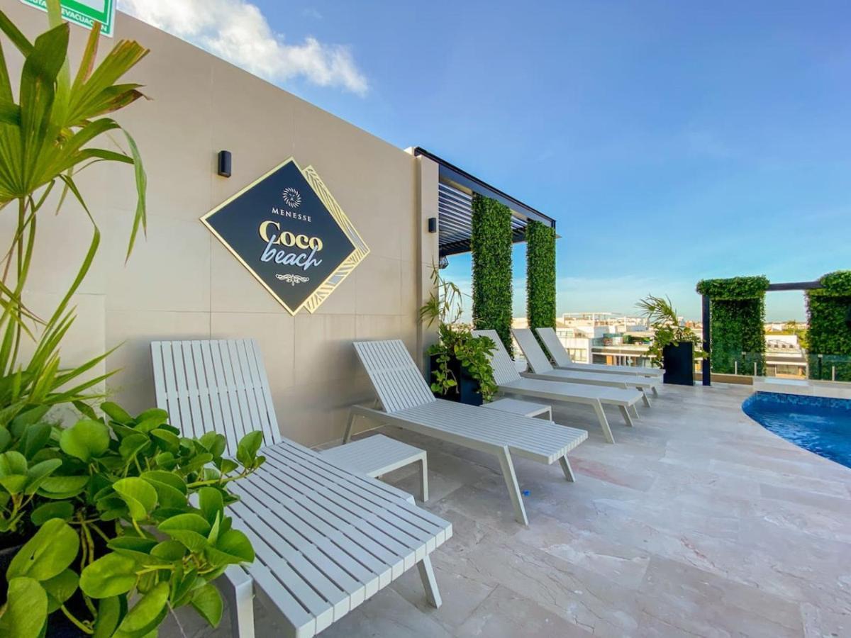 Elegant Downtown With Pool Gym Steps To Apartamento Playa del Carmen